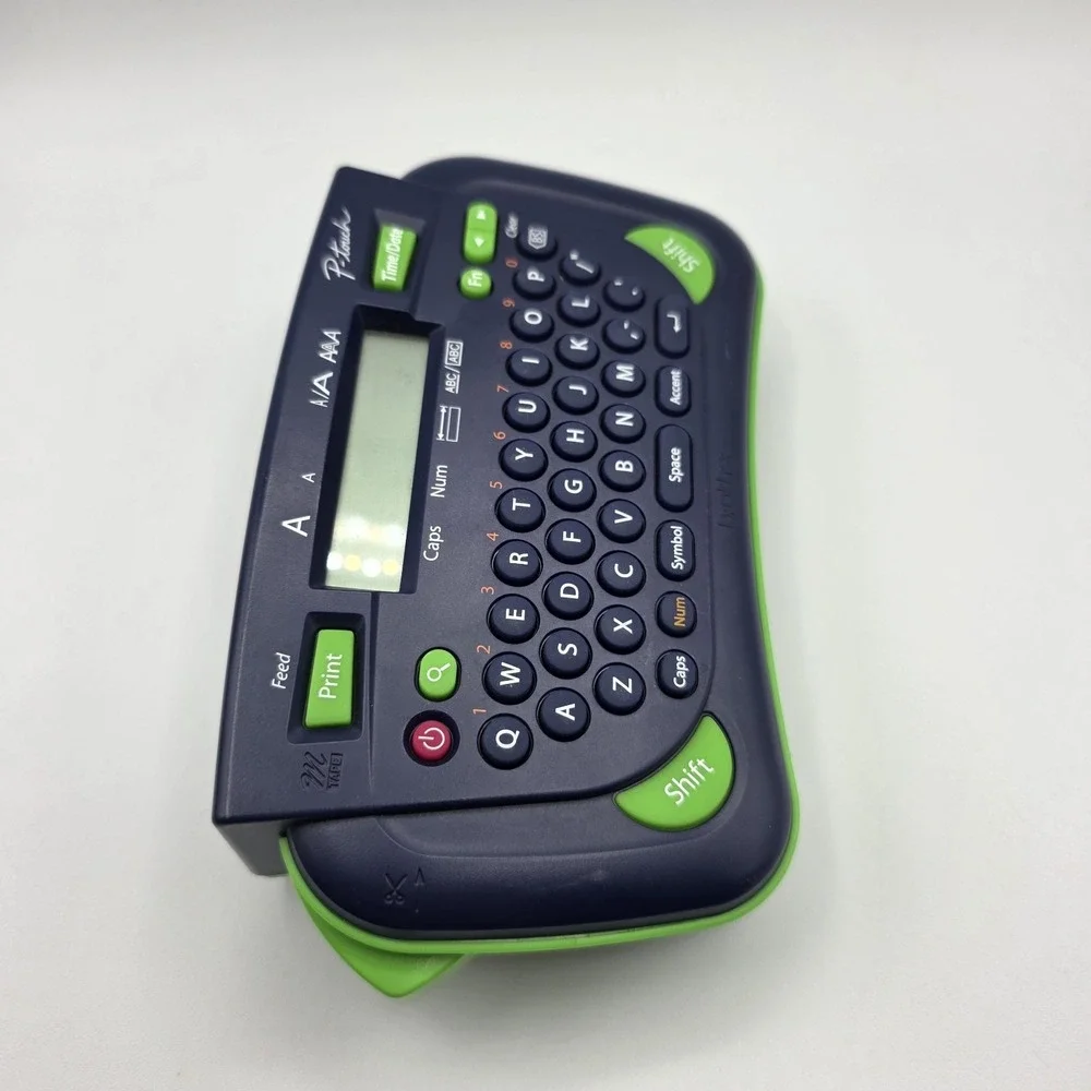 Brother PT-80 P-touch Electronic Labeling System Handheld Tested Working